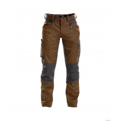 Pantalon Extensible Marron
