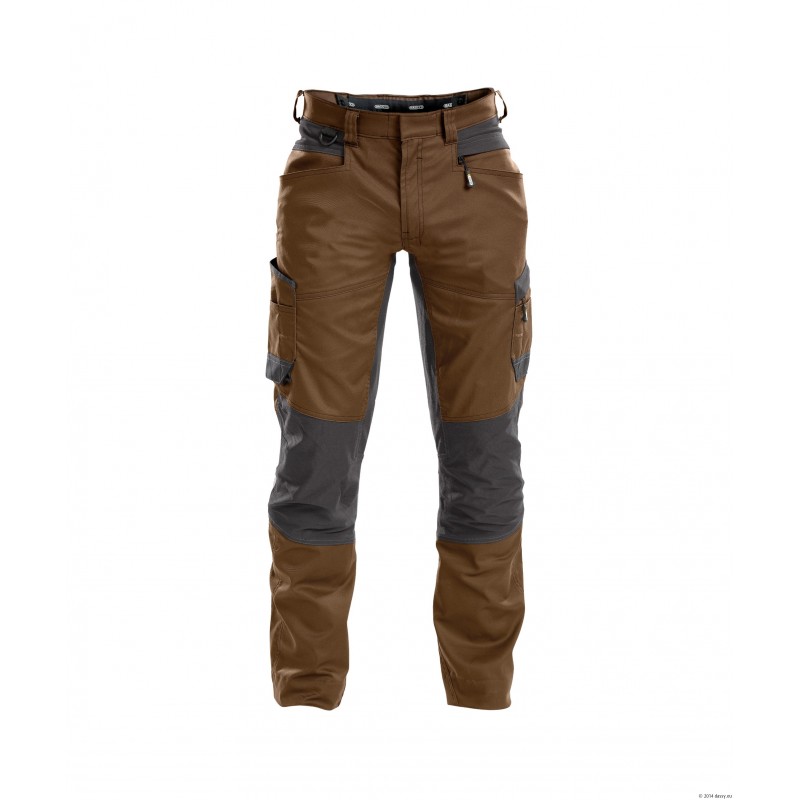 Pantalon Extensible Marron
