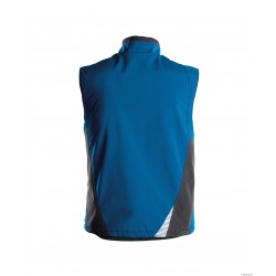 Gilet hiver Softshell Bleu