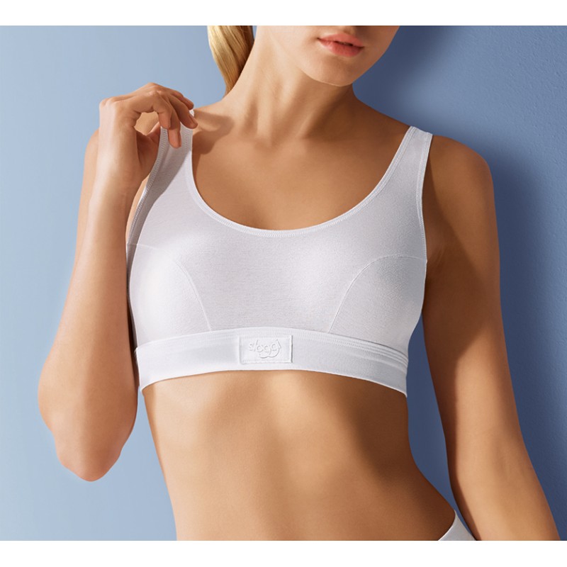 Brassière Double Confort Top Blanc
