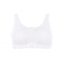 Brassière Double Confort Top Blanc