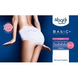 Culottes Basic+ Midi par 4 Blanc