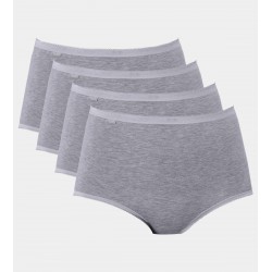 Culottes Basic+ Maxi par 4 Gris