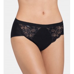 Culotte Chic Midi par 4 Noir