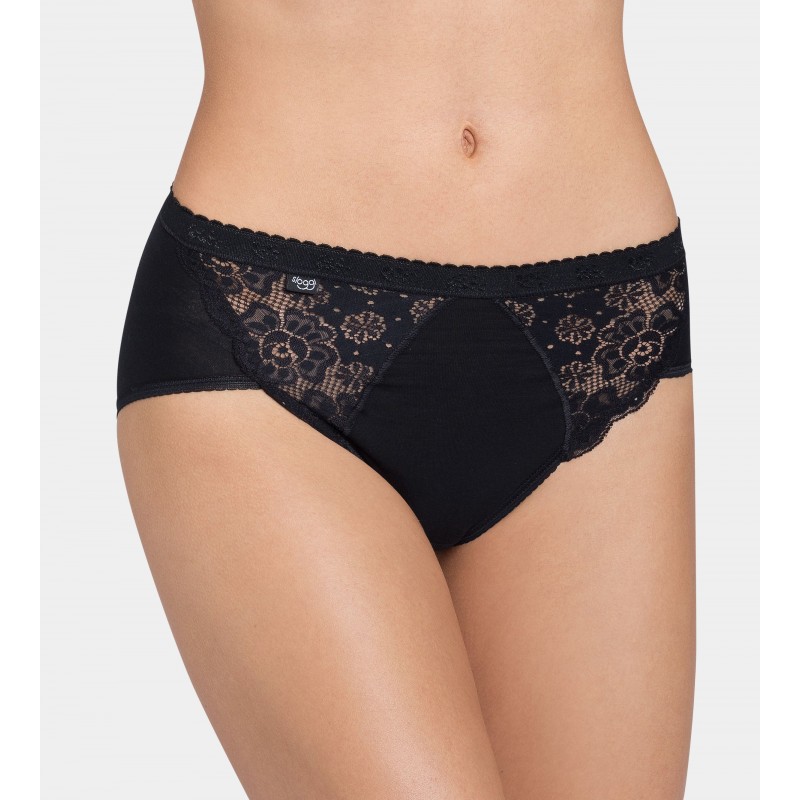 Culotte Chic Midi par 4 Noir