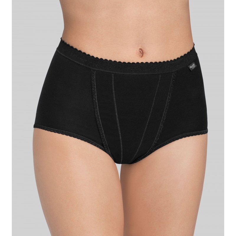 Culotte Haute Control Maxi Noir