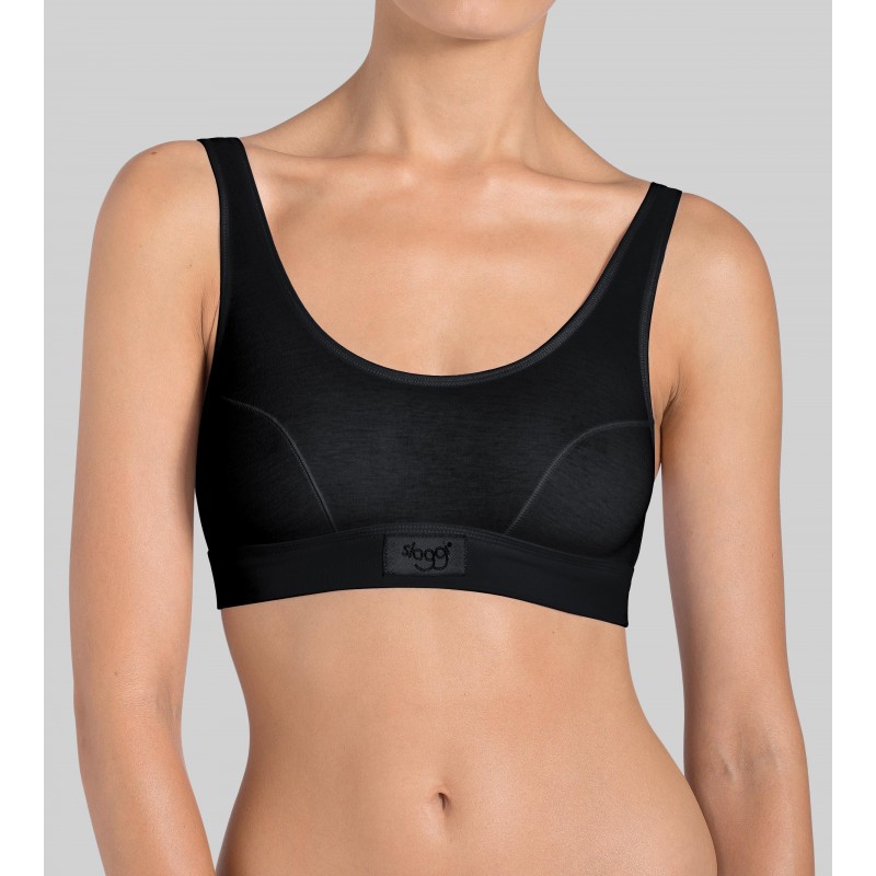 Brassière Double Confort Top Noir