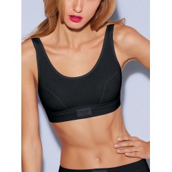 Brassière Double Confort Top Noir