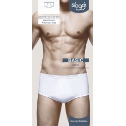 Slip Ouvert Basic Maxi Blanc