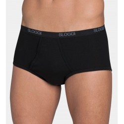 Slip Ouvert Basic Maxi Noir