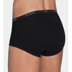 Slip Ouvert Basic Maxi Noir