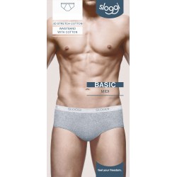Slip Basic Midi Gris Clair