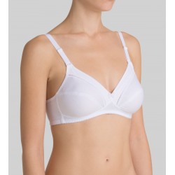 Soutien-Gorge Cotton Classic Stretch N Blanc