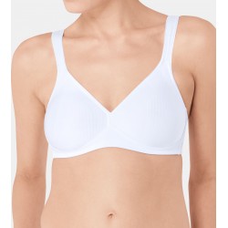 Soutien-Gorge Modern Soft+Cotton N Blanc