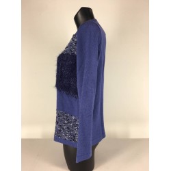 Cardigan Laine Bleu