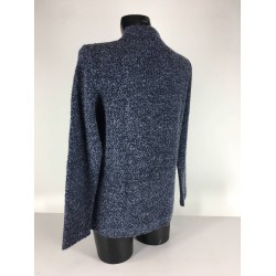 Cardigan Laine Marine