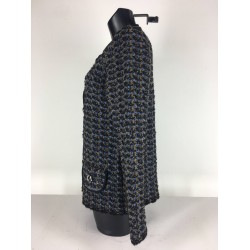 Gilet Acryllique Bleu