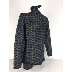 Gilet Acryllique Bleu
