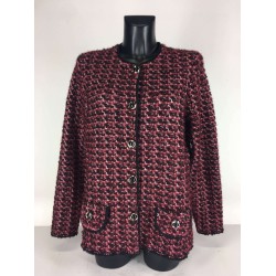 Gilet Acrylique Rouge