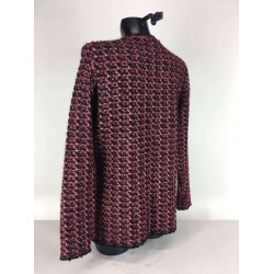 Gilet Acrylique Rouge