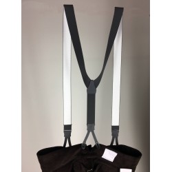 Bretelles boutons Hercule Gris