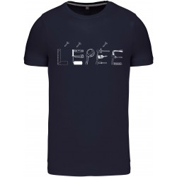 T-shirt L'EPEE Col Rond Marine
