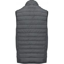 Gilet SM doudoune légère Gris Chiné