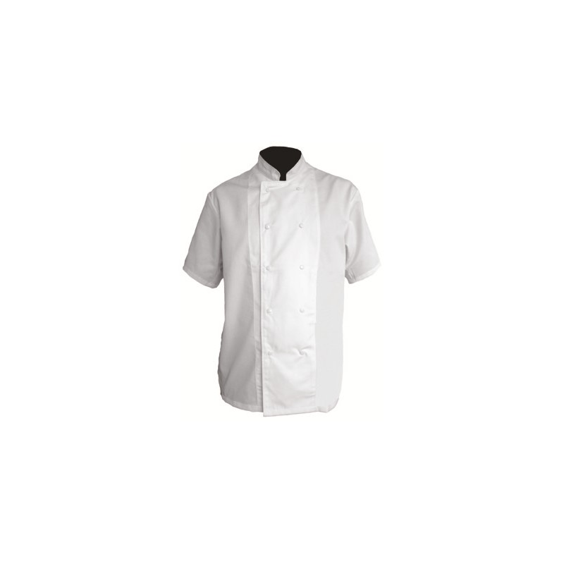 Veste MC Coton Blanc