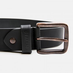 Ceinturon Noir Cuir