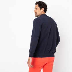 Gilet Zippé Marine