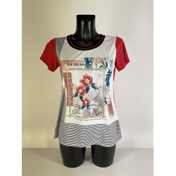 T-shirt Lyocell