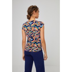 T-shirt Lyocell Coton