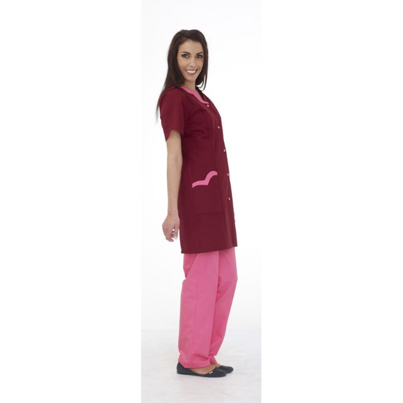 Blouse 3/4 Clara Bordeaux