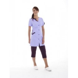 Blouse 3/4 Clara Parme