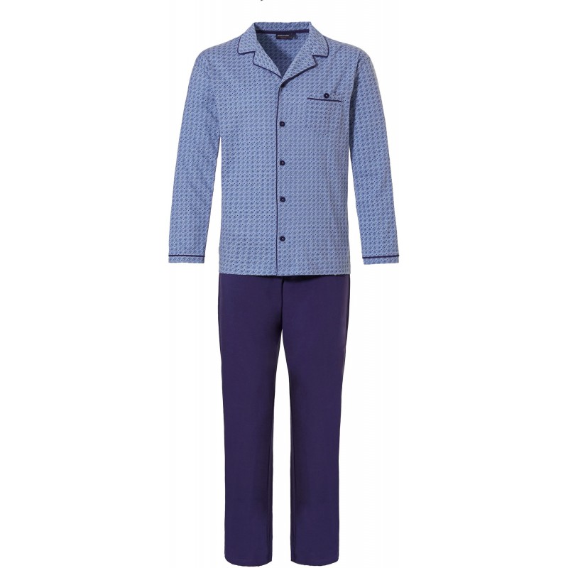 Pyjama Ouvert Coton Polyester