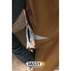 Gilet hiver Softshell Marron
