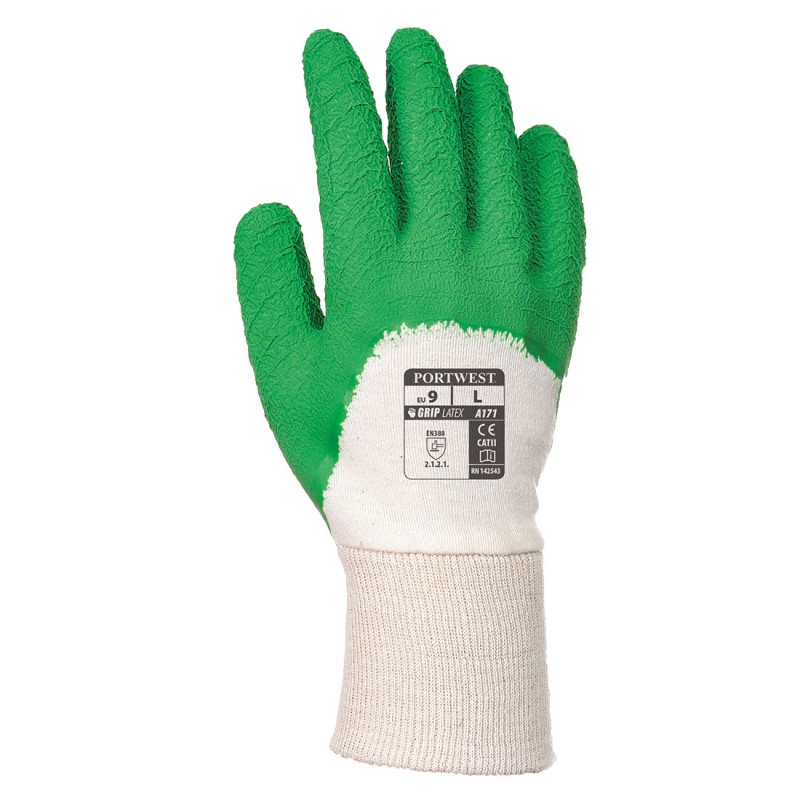 Gant Latex crêpé dos aéré