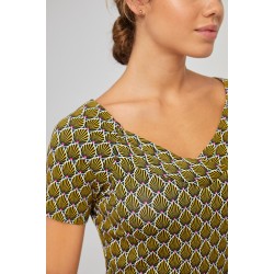 Robe Viscose Elasthanne