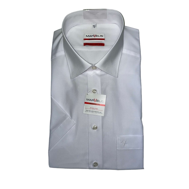Chemisette Habillé Blanche Modern Fit