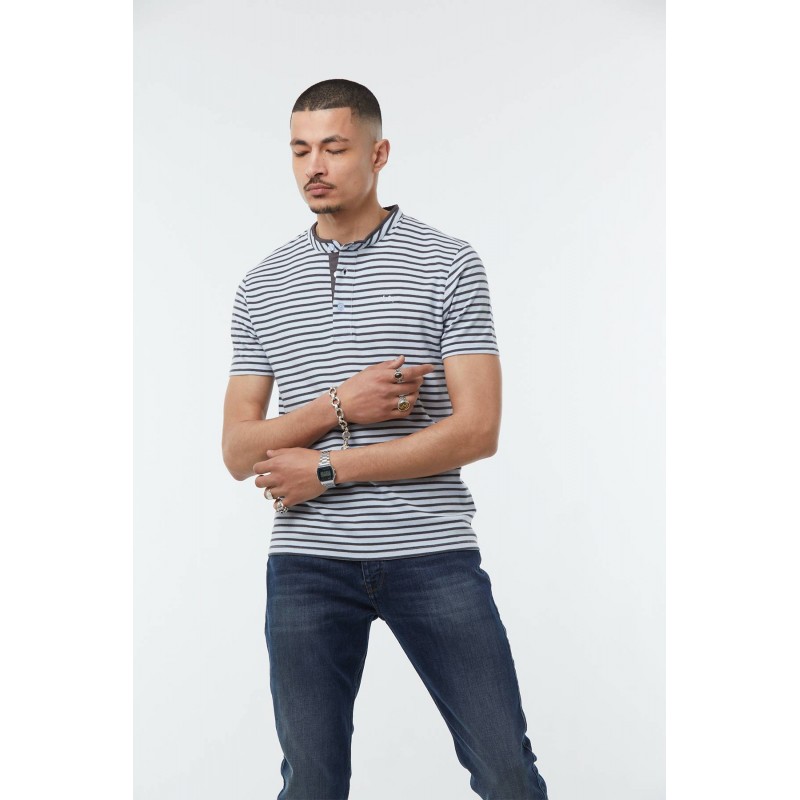 T-shirt Coton Lycra Sky