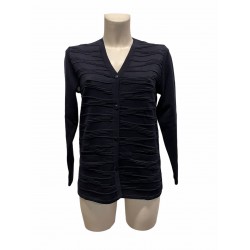 Gilet Marine Acrylique Laine