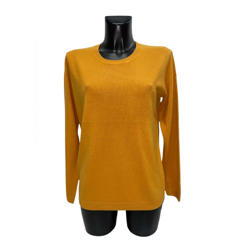 Pull Acrylique Moutarde