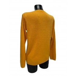 Pull Acrylique Moutarde