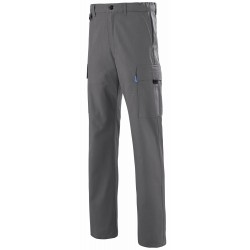 Pantalon de travail Coton/Polyester Gris
