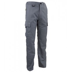 Pantalon de travail Polyester/Coton Gris