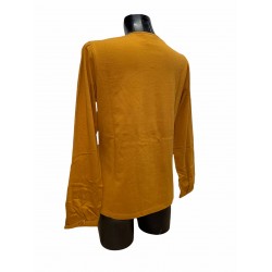 T-shirt Coton Moutarde