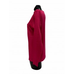 Pull Laine Acrylique Fuschia