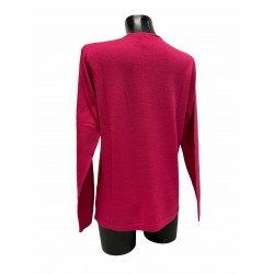 Pull Laine Acrylique Fuschia