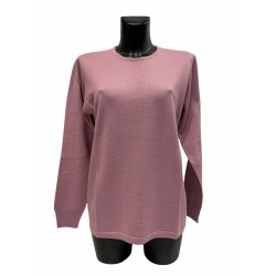 Pull Laine Acrylique Rose Poudrée