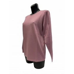Pull Laine Acrylique Rose Poudrée